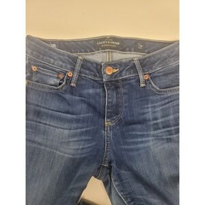Lucky Brand Lolita Skinny Ankle Jeans Womens Size 2/26 Dark‎ Wash Denim